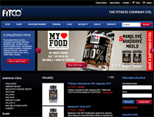 Tablet Screenshot of fitco-nutrition.com